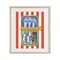 Stupell Industries Sardines with Antique Ship Framed Print Under Glass, design by Arrolynn Weiderhold